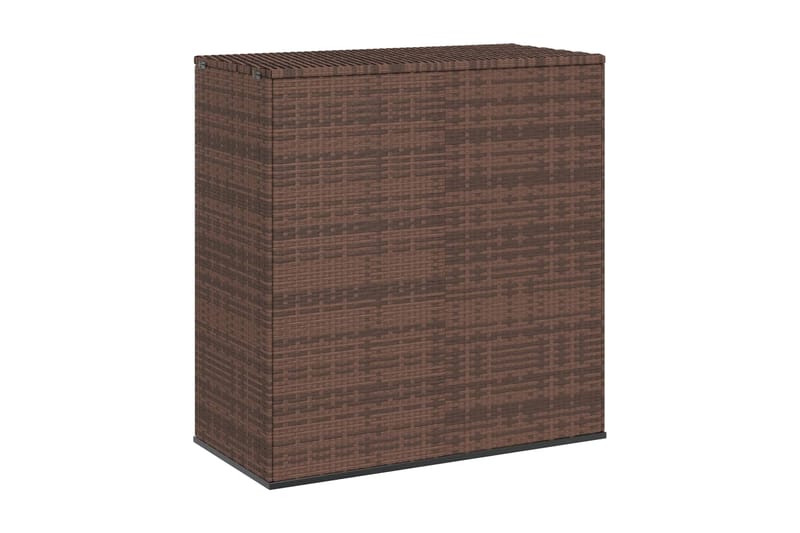 Dynbox PE-rotting 100x49x103,5 cm brun - Brun - Utemöbler - Dynförvaring & möbelskydd - Dynboxar & dynlådor