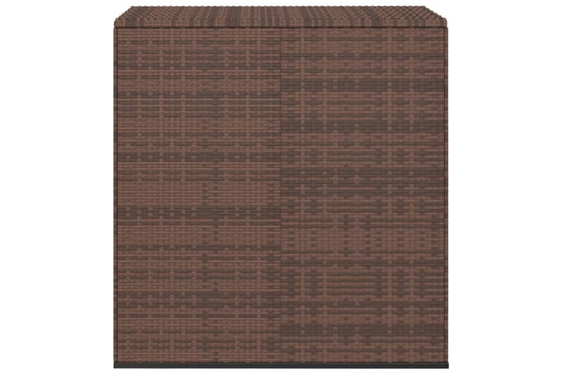 Dynbox PE-rotting 100x49x103,5 cm brun - Brun - Utemöbler - Dynförvaring & möbelskydd - Dynboxar & dynlådor