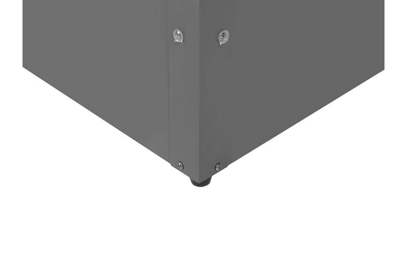 Dynlåda 132 x 62 cm grå CEBROSA - Grå - Dynboxar & dynlådor