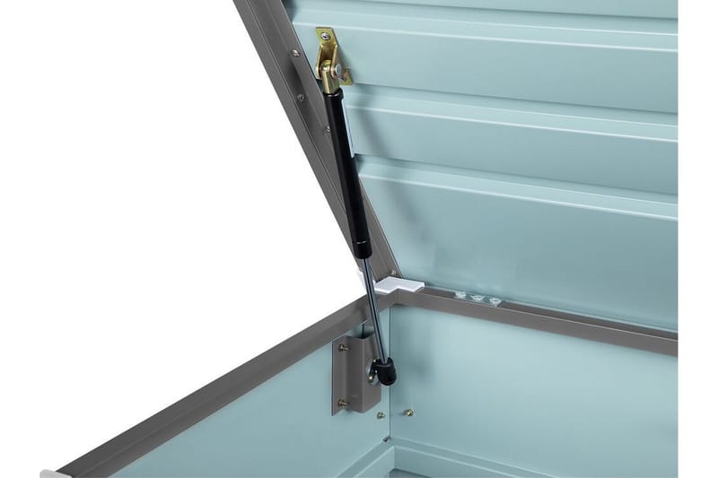 Dynlåda 132 x 62 cm grå CEBROSA - Grå - Utemöbler - Dynförvaring & möbelskydd - Dynboxar & dynlådor