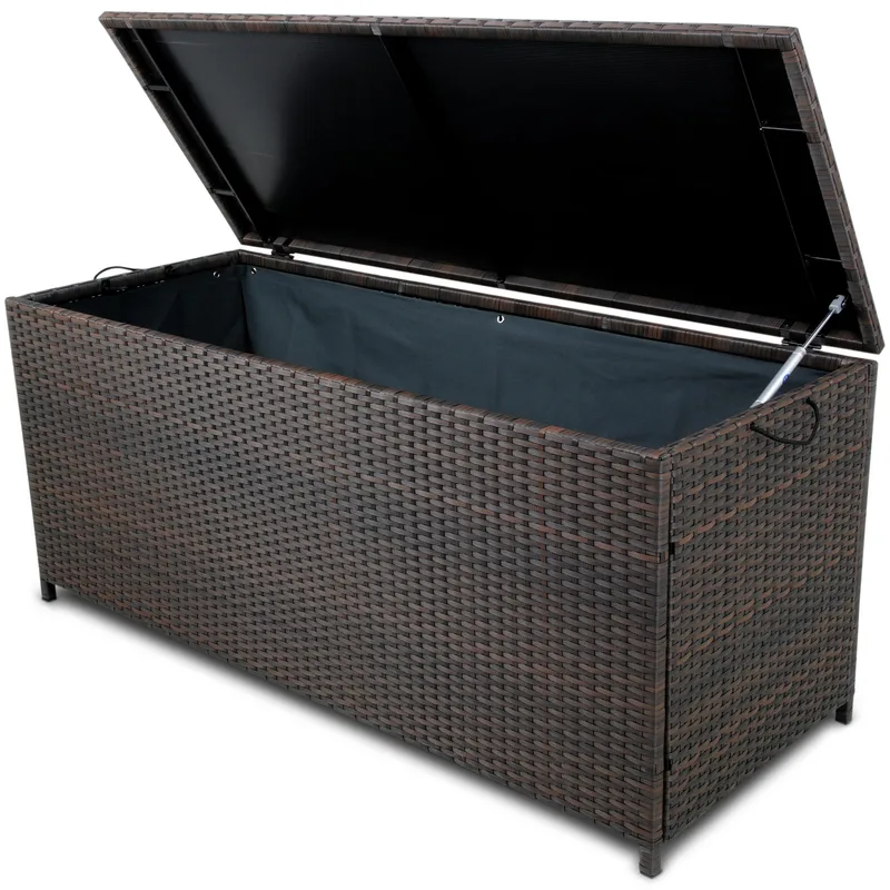 Dynlåda till utemöbler | Brun, undefined