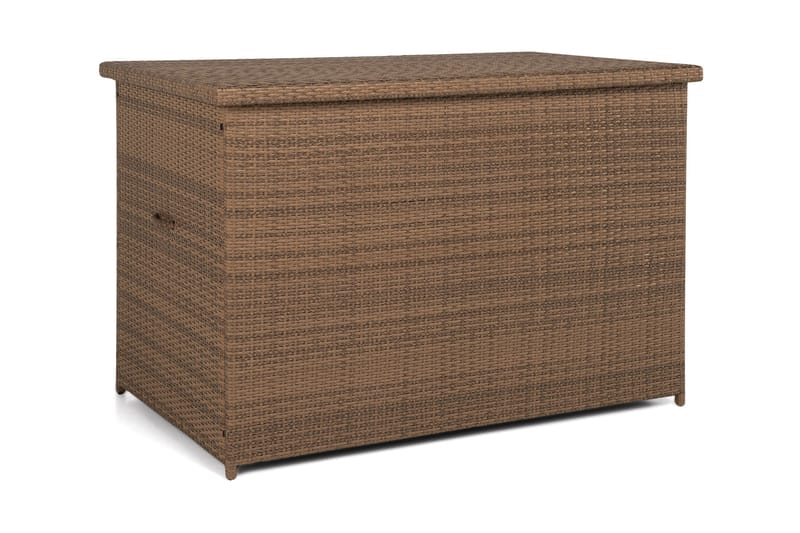 Gigant Stor vattentät Dynbox - Dynlåda i konstrotting - Sand - Utemöbler - Dynförvaring & möbelskydd - Dynboxar & dynlådor