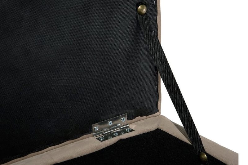 Michigan Dynbo| 42|72|40 cm - Brun - Möbler - Stolar & fåtöljer - Pall & puff - Fotpall - Chesterfield fotpall