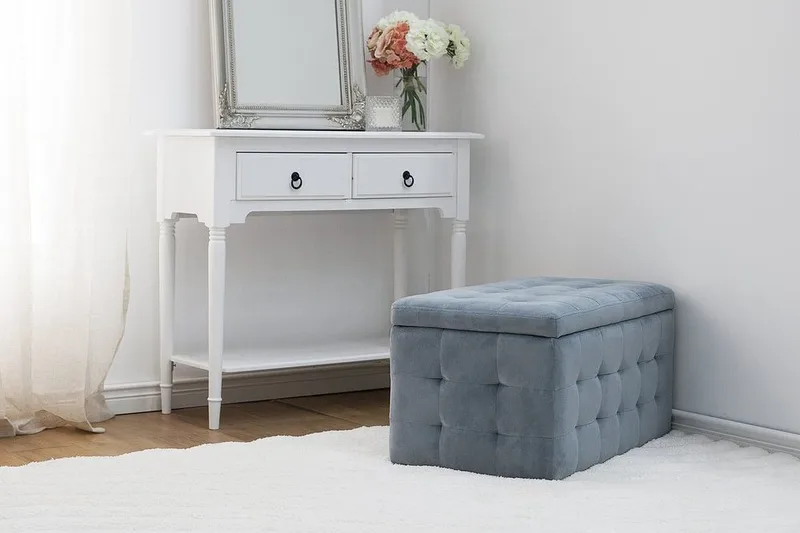 Michigan Dynbo| 42|72|40 cm - Grå - Utemöbler - Dynförvaring & möbelskydd - Dynboxar & dynlådor