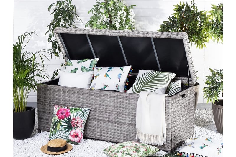 Modena Dynlåda 158 cm, Grå