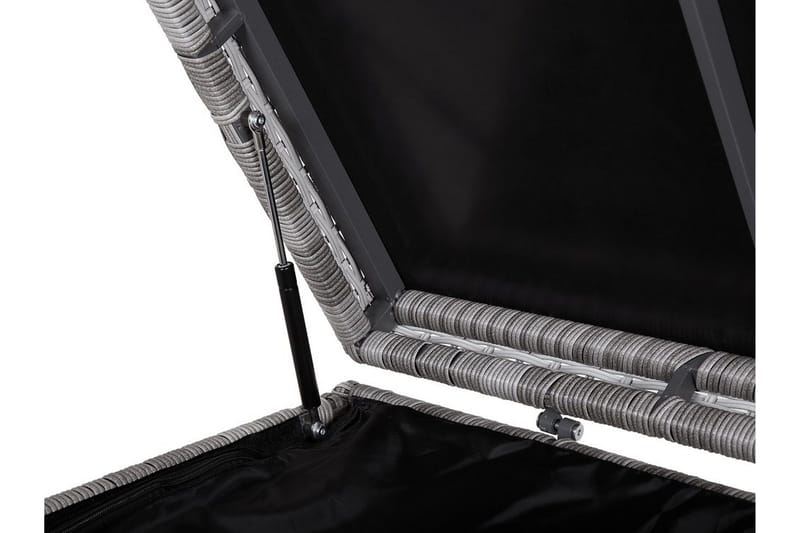 Modena Dynlåda 158 cm - Grå - Utemöbler - Dynförvaring & möbelskydd - Dynboxar & dynlådor