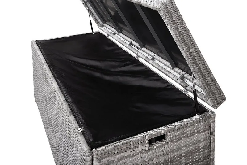 Modena Dynlåda 158 cm - Grå - Utemöbler - Dynförvaring & möbelskydd - Dynboxar & dynlådor