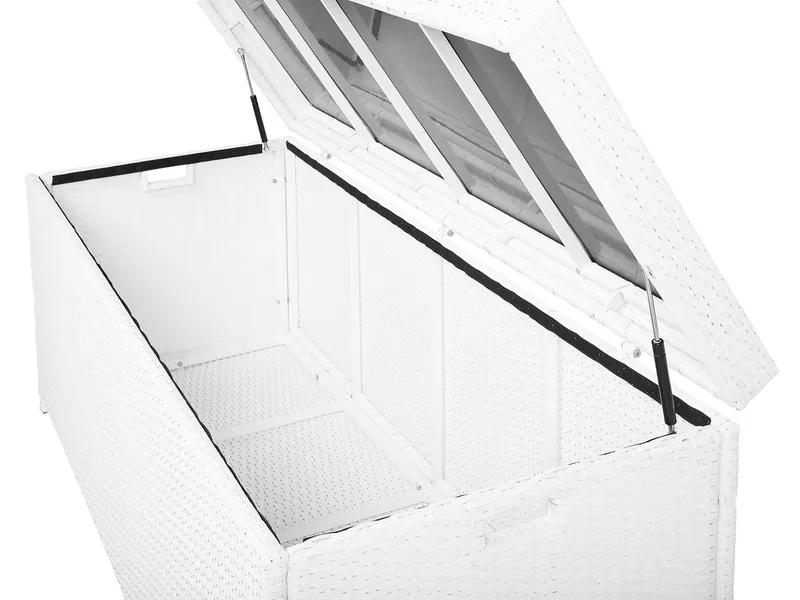 Modena Dynlåda 158 cm - Vit - Utemöbler - Dynförvaring & möbelskydd - Dynboxar & dynlådor