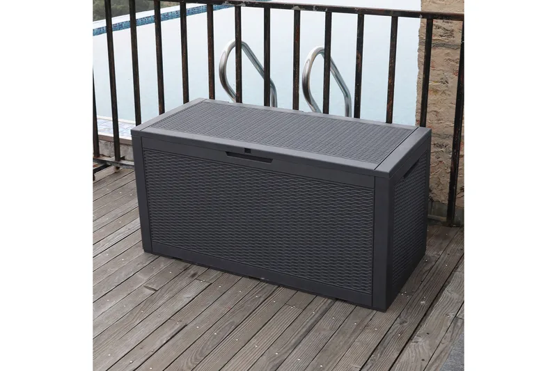 Saya Förvaringslåda Grå - Utemöbler - Dynförvaring & möbelskydd - Dynboxar & dynlådor