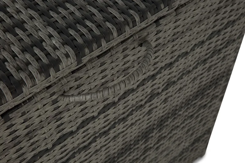 Sydney vattentät dynbox Large utomhus - Dynlåda i konstrotting (B140xD80xH90 cm) - Grå - Utemöbler - Dynförvaring & möbelskydd - Dynboxar & dynlådor