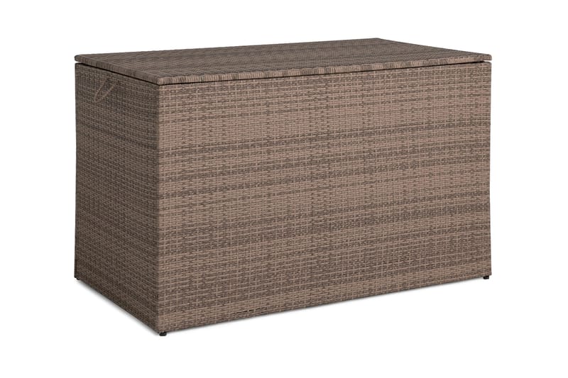 Sydney vattentät dynbox Large utomhus - Dynlåda i konstrotting (B140xD80xH90 cm) - Sand - Utemöbler - Dynförvaring & möbelskydd - Dynboxar & dynlådor