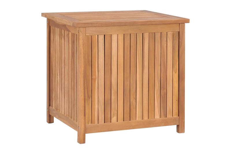 Trädgårdslåda 60x50x58 cm massiv teak - Brun/Teak - Dynboxar & dynlådor