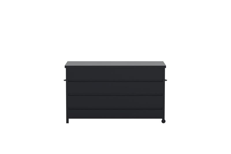 Dynbox Nisis Utomhus - Svart - Utemöbler - Dynförvaring & möbelskydd - Dynboxar & dynlådor