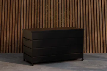 Dynbox Nisis Utomhus - Svart - Utemöbler - Dynförvaring & möbelskydd - Dynboxar & dynlådor