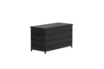 Dynbox Nisis Utomhus - Svart - Utemöbler - Dynförvaring & möbelskydd - Dynboxar & dynlådor