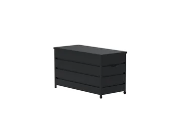 Dynbox Nisis Utomhus - Svart - Utemöbler - Dynförvaring & möbelskydd - Dynboxar & dynlådor