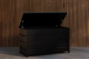 Dynbox Nisis Utomhus - Svart - Utemöbler - Dynförvaring & möbelskydd - Dynboxar & dynlådor