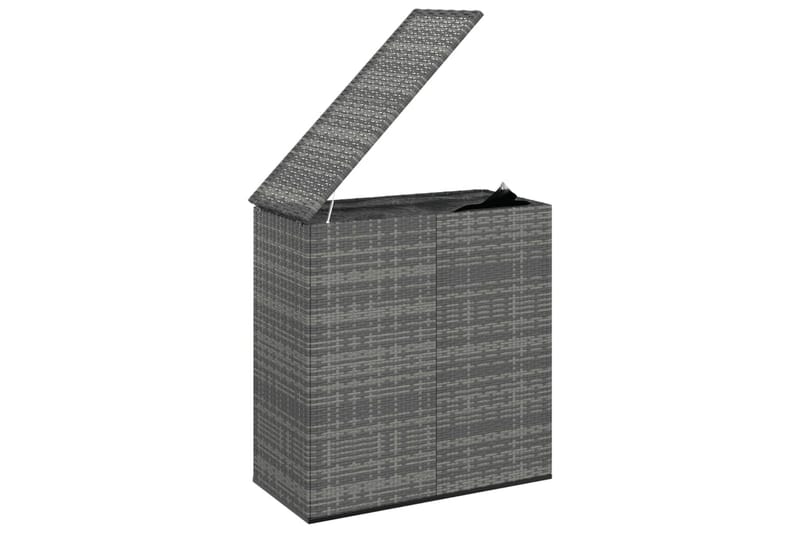 Dynbox PE-rotting 100x49x103,5 cm grå - Grå - Dynboxar & dynlådor