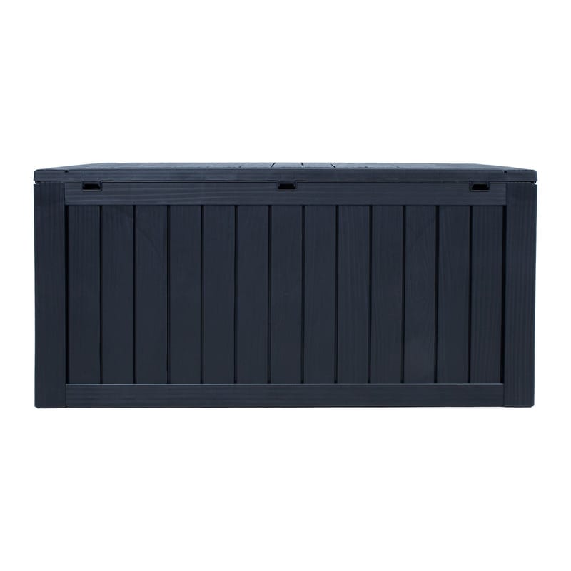 Förvaringslåda Bomm 117,5x47,5x59 cm/300 l, plast - Svart - Utemöbler - Dynförvaring & möbelskydd - Dynboxar & dynlådor