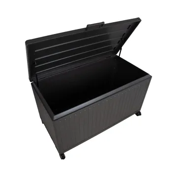 Förvaringslåda Mirador 130x60,4x80 cm - Mörkgrå - Utemöbler - Dynförvaring & möbelskydd - Dynboxar & dynlådor