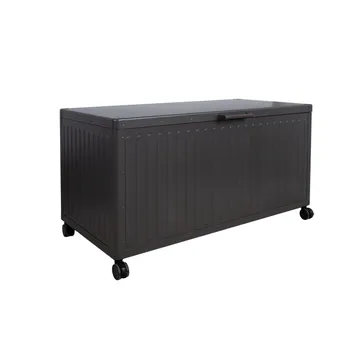 Förvaringslåda Mirador 130x60,4x80 cm - Mörkgrå - Utemöbler - Dynförvaring & möbelskydd - Dynboxar & dynlådor