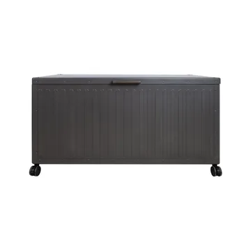 Förvaringslåda Mirador 130x60,4x80 cm - Mörkgrå - Utemöbler - Dynförvaring & möbelskydd - Dynboxar & dynlådor