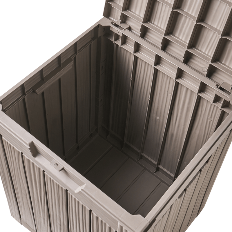 Förvaringslåda utomhus Medellin 43x46 cm - Beige - Utemöbler - Dynförvaring & möbelskydd - Dynboxar & dynlådor