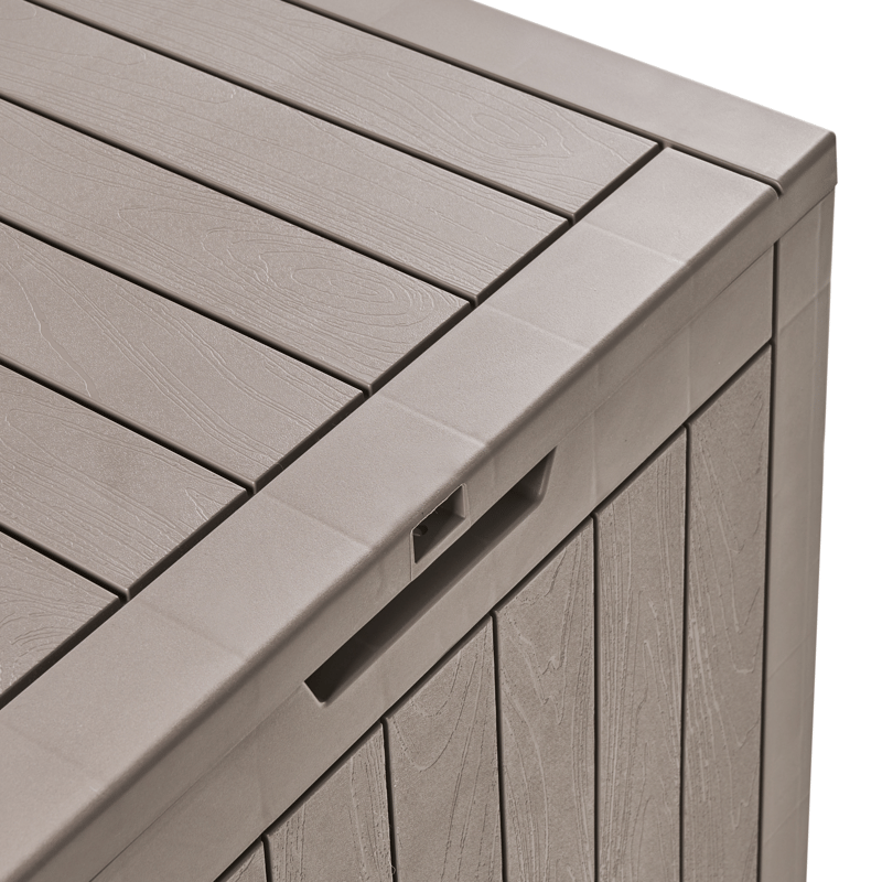 Förvaringslåda utomhus Recife 43x56 cm - Beige - Utemöbler - Dynförvaring & möbelskydd - Dynboxar & dynlådor