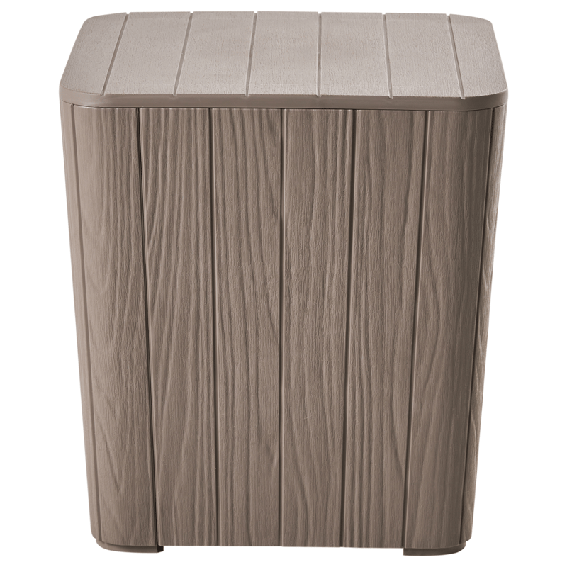 Förvaringslåda utomhus Sarandi 40x40 cm - Beige - Utemöbler - Dynförvaring & möbelskydd - Dynboxar & dynlådor