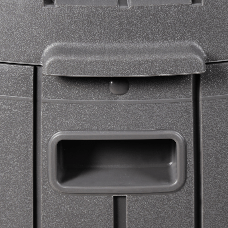 Förvaringslåda utomhus Prinos 56x56 cm - Grå - Utemöbler - Dynförvaring & möbelskydd - Dynboxar & dynlådor