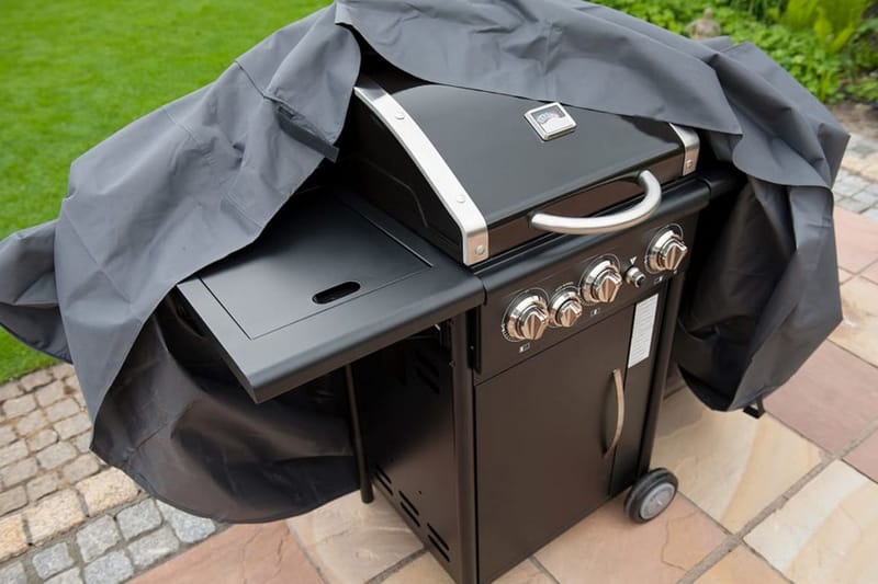 Nature Överdrag till gasolgrill 180x125x80 cm - Svart - Utemöbler - Dynförvaring & möbelskydd - Grillöverdrag & grillskydd