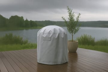 Klas Grillöverdrag 90x90 cm - Grå - Trädgård & spabad - Grillar & matlagning utomhus - Grilltillbehör - Skyddshuvar
