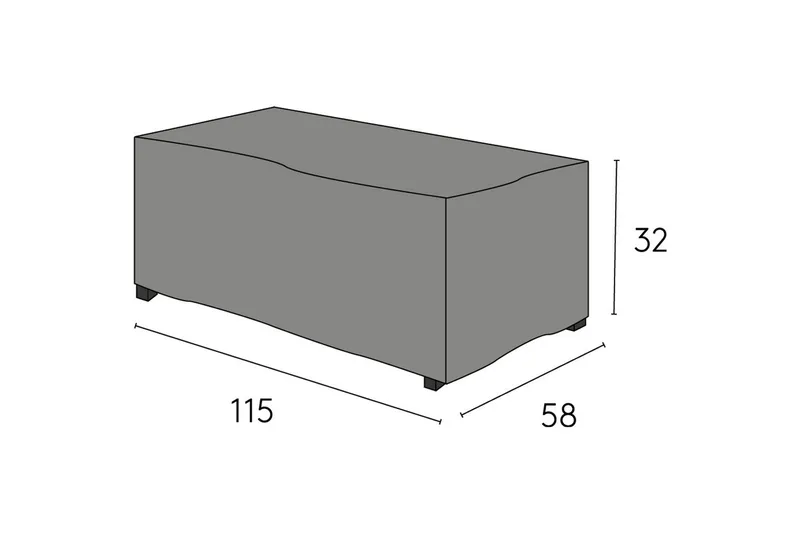 Möbelskydd Bord Hillerstorp Oxelunda Svart, undefined