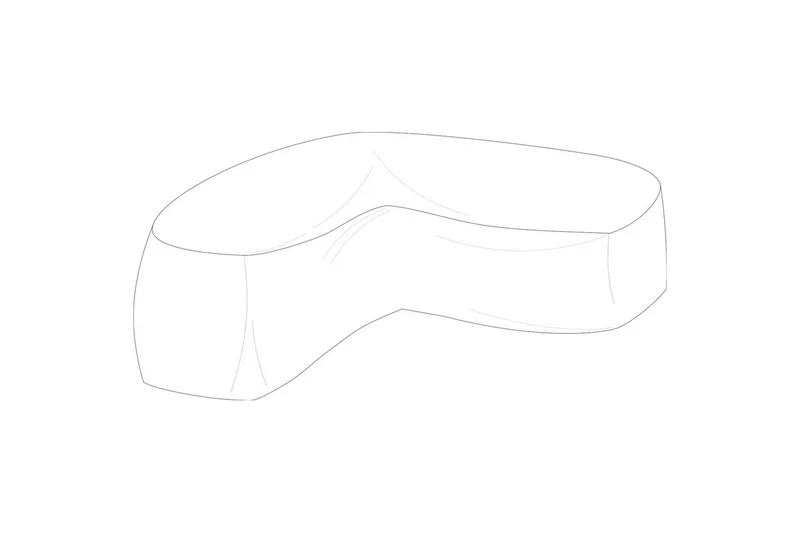 Möbelskydd Hörngrupp Hillerstorp Jet Set 5-sits Grå, undefined