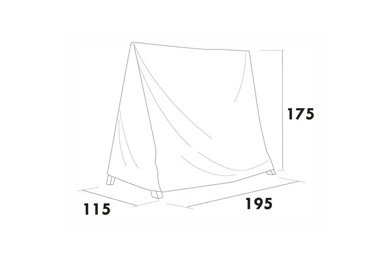 Möbelskydd Hammock Hillerstorp Marstrand Grå, undefined