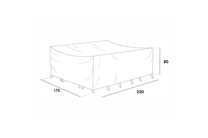 Möbelskydd Matgrupp Hillerstorp Hånger Låg Lerdala Grå, undefined