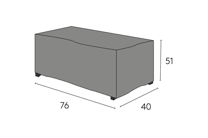 Möbelskydd Sidobord Hillerstorp Oxelunda Hög Svart, undefined