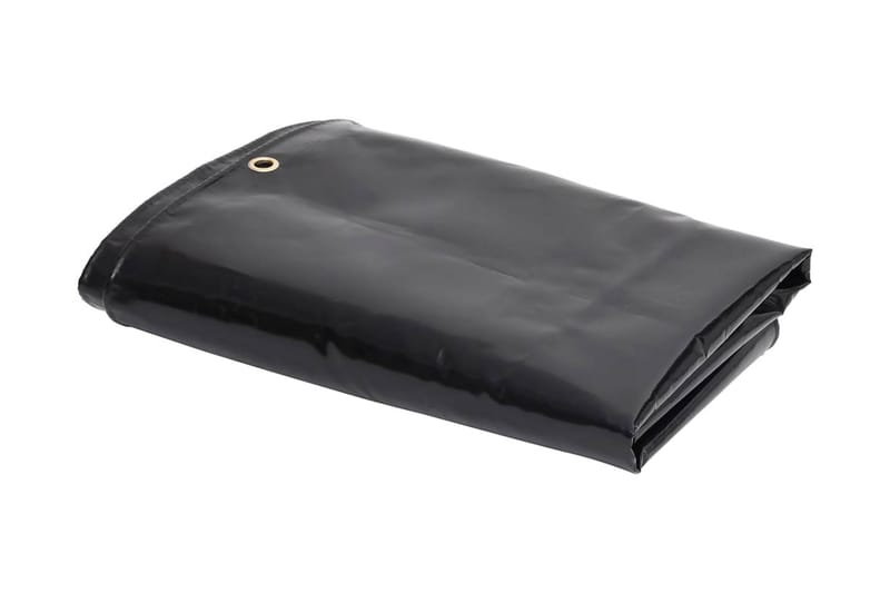 Presenning 650 g/m² 1,5x6 m svart - Svart - Utemöbler - Dynförvaring & möbelskydd - Presenning