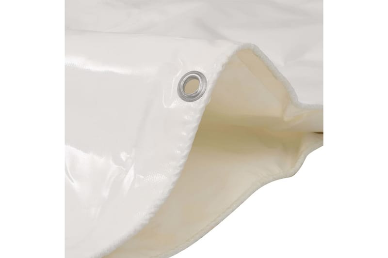 Presenning 650 g/m² 4x4 m vit - Vit - Utemöbler - Dynförvaring & möbelskydd - Presenning
