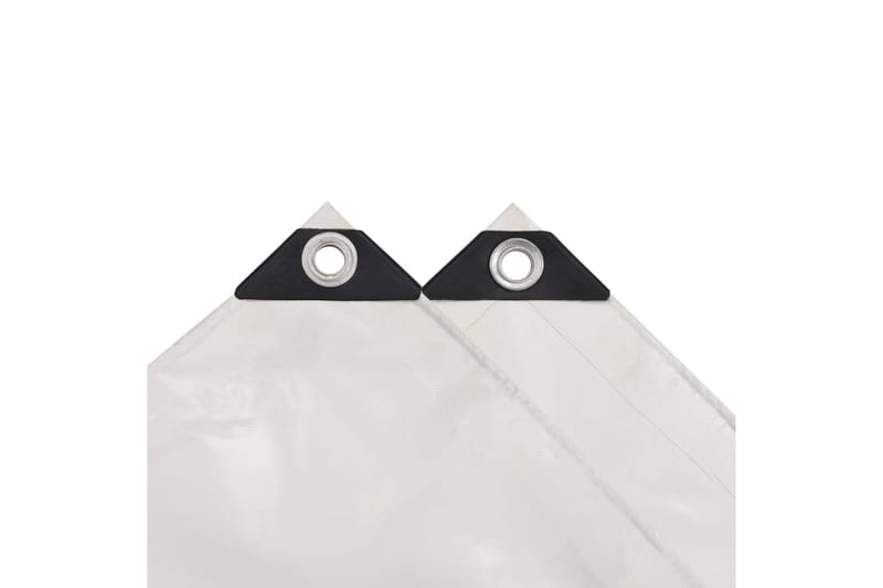 Presenning 650 g/m² 4x6 m vit - Vit - Utemöbler - Dynförvaring & möbelskydd - Presenning