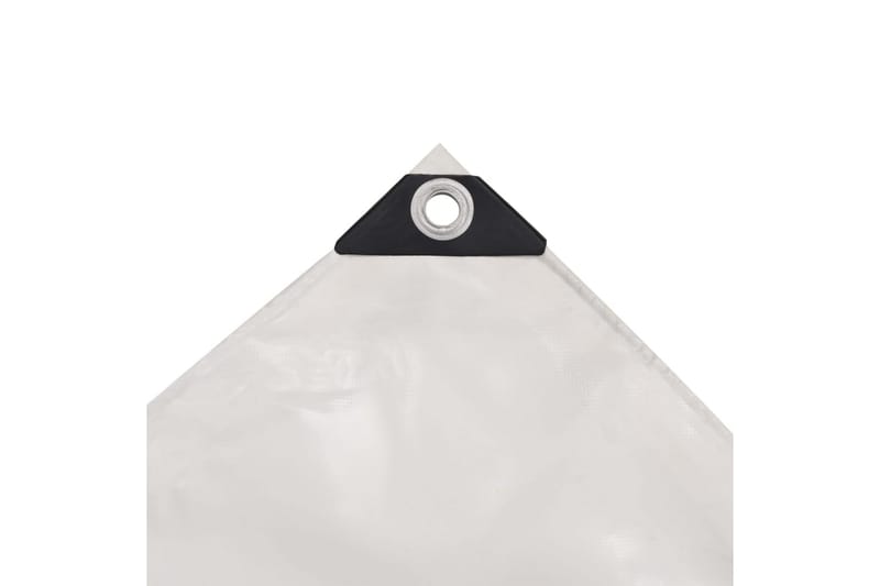 Presenning 650 g/m² 4x6 m vit - Vit - Utemöbler - Dynförvaring & möbelskydd - Presenning