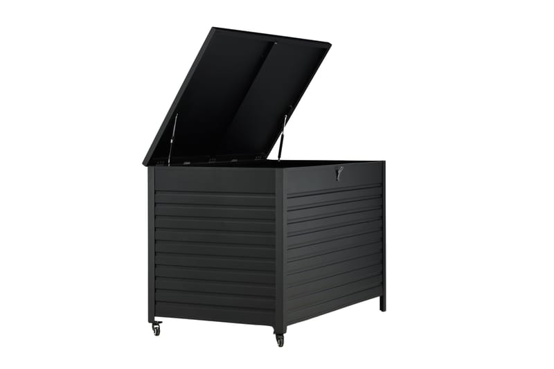 Tiana Dynförvaring 150x90 cm - Svart - Utemöbler - Dynförvaring & möbelskydd - Dynboxar & dynlådor