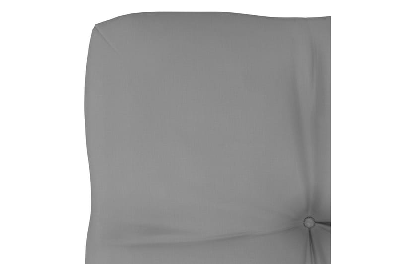 Dyna till pallsoffa grå 60x60x10 cm - Grå - Soffdynor & bänkdynor utemöbler