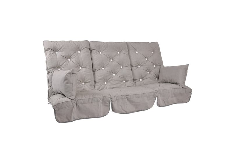 Askgrå Hammockset hög flock - Grå - Utemöbler - Dynor - Övriga dynor