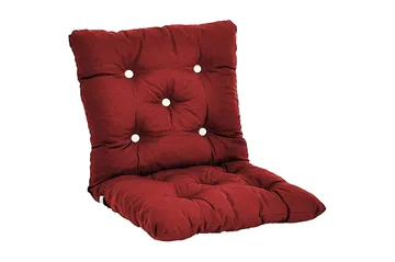 Lågvik Flockdyna Fritab Bordeaux