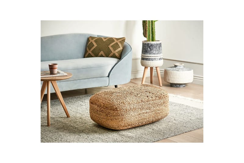 Golvkudde Isarda Naturligt/beige - Naturligt/beige - Utemöbler - Dynor - Sittdynor & ryggdynor utemöbler