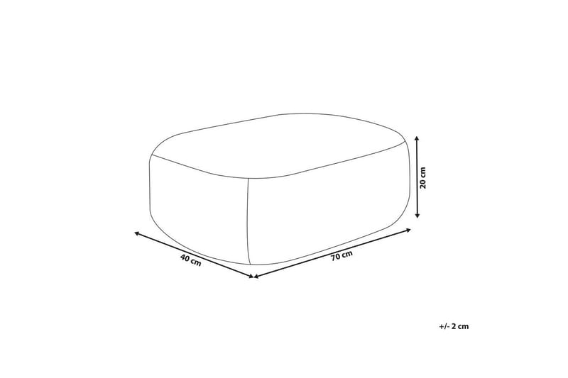 Golvkudde Isarda Svart - Svart - Möbler - Stolar & fåtöljer - Pall & puff - Sittpuff