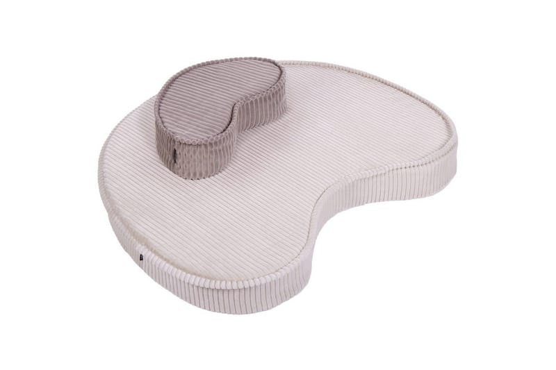 Golvkudde Nili Beige/brun - Beige/brun - Möbler - Stolar & fåtöljer - Pall & puff - Sittpuff