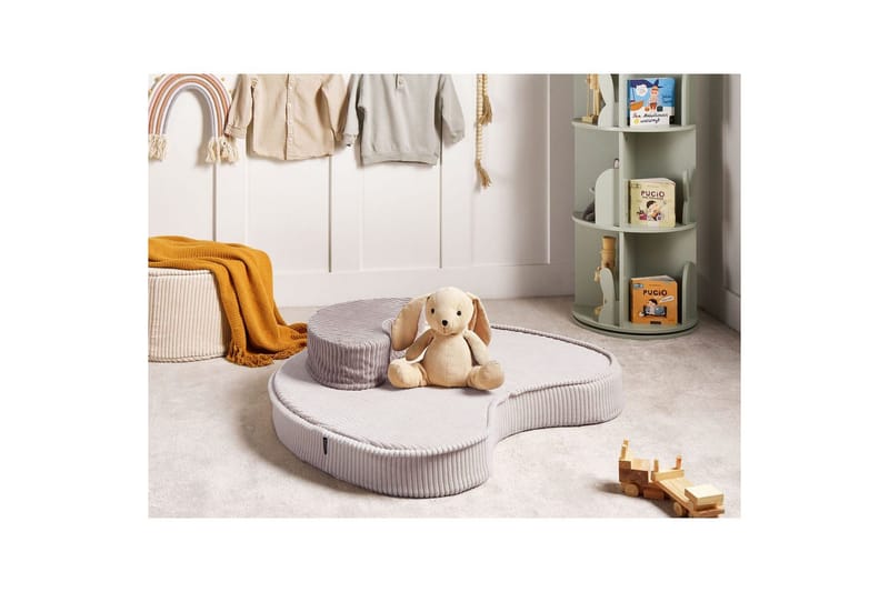 Golvkudde Nili Beige/brun - Beige/brun - Möbler - Stolar & fåtöljer - Pall & puff - Sittpuff