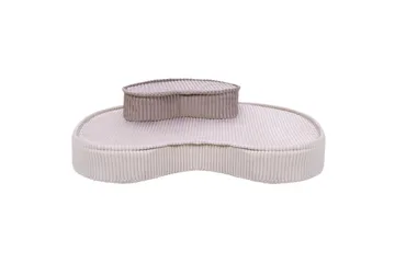 Golvkudde Nili Beige/brun - Beige/brun - Möbler - Stolar & fåtöljer - Pall & puff - Sittpuff